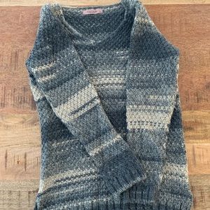 Chunky cable knit sweater